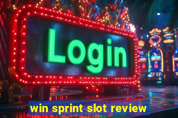 win sprint slot review