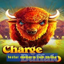 testar memoria ram online