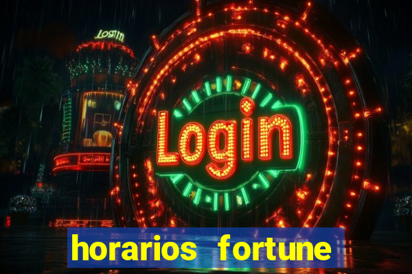 horarios fortune tiger madrugada