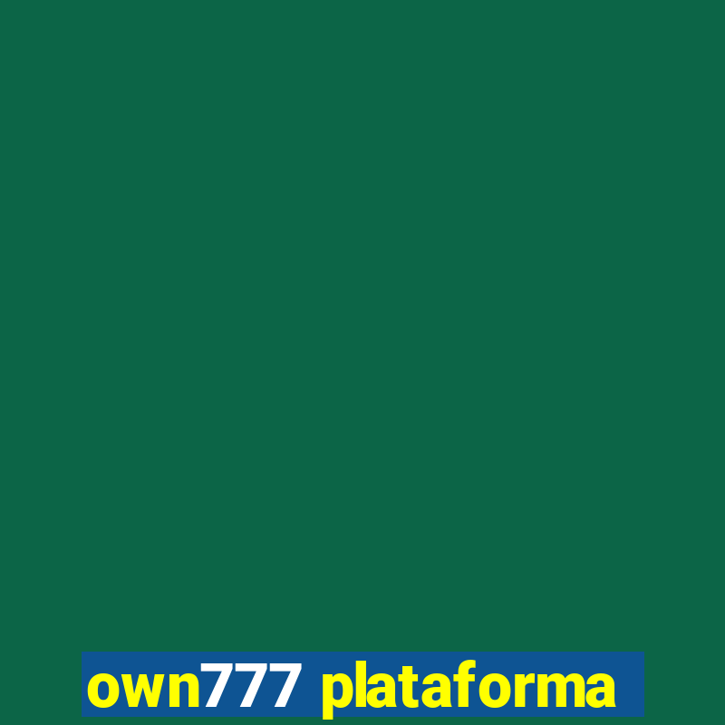 own777 plataforma