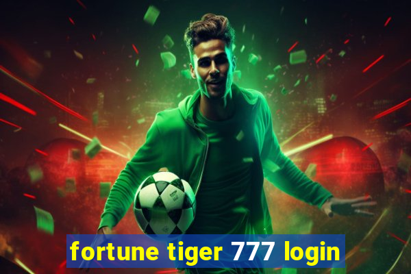 fortune tiger 777 login