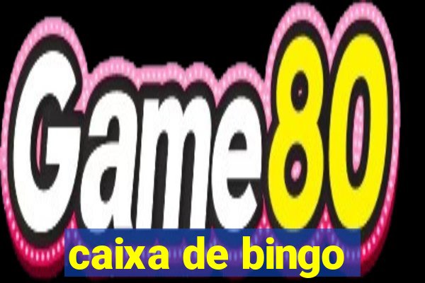 caixa de bingo