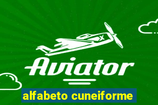 alfabeto cuneiforme