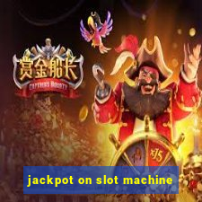 jackpot on slot machine