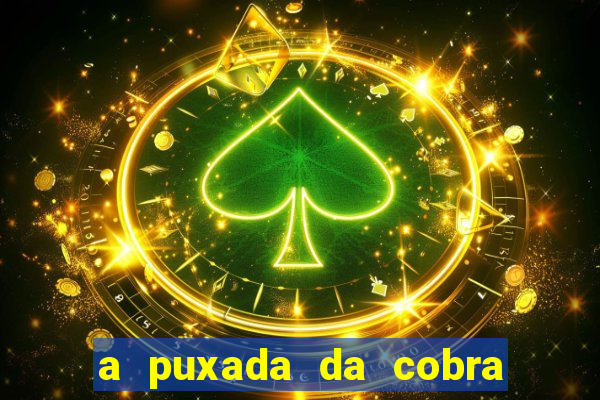 a puxada da cobra no jogo do bicho