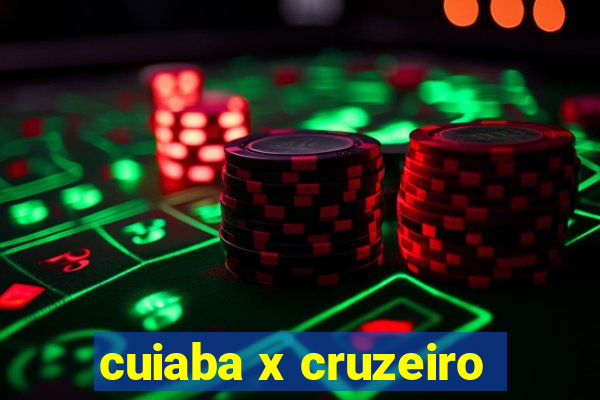 cuiaba x cruzeiro