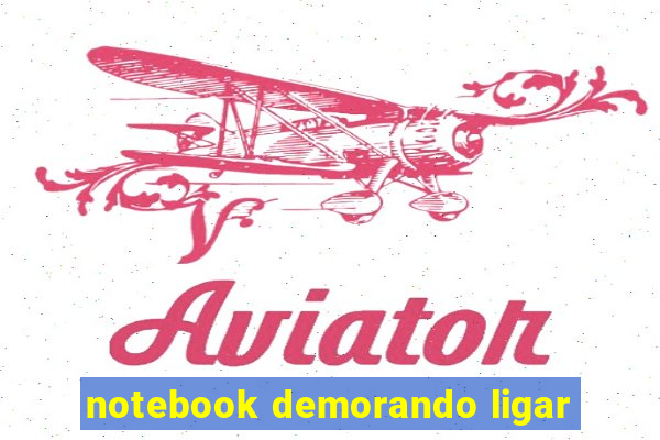 notebook demorando ligar