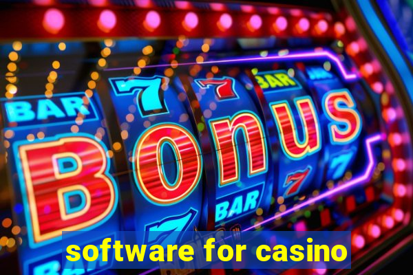 software for casino