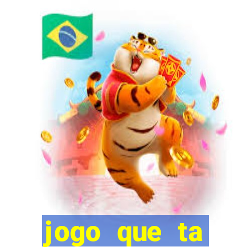 jogo que ta pagando na betano