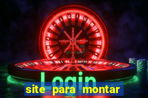 site para montar time de futebol