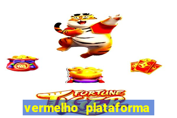 vermelho plataforma de jogos