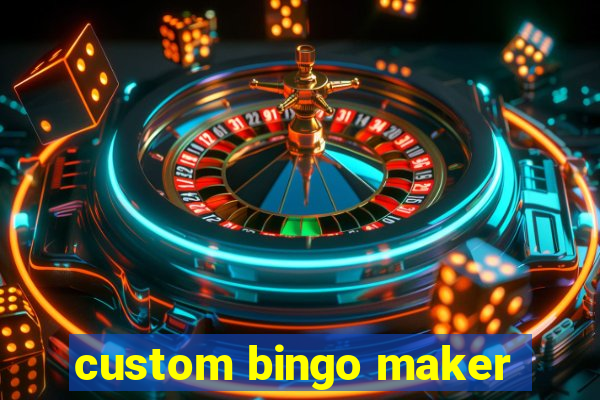 custom bingo maker