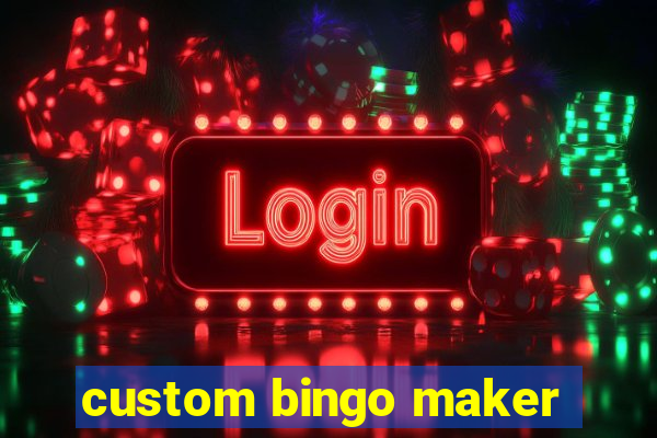 custom bingo maker