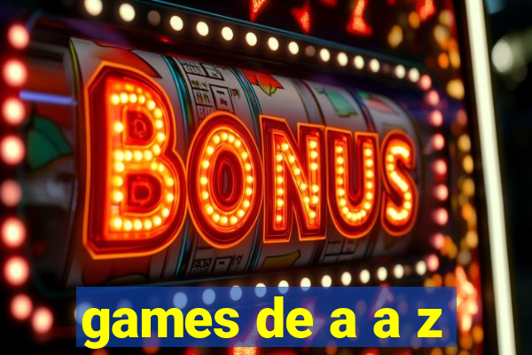 games de a a z