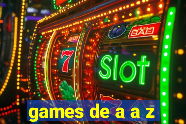 games de a a z