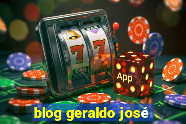 blog geraldo josé