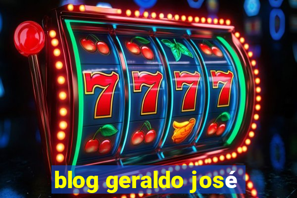 blog geraldo josé