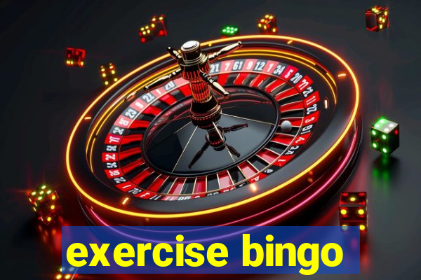 exercise bingo