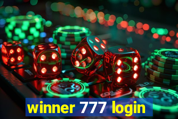 winner 777 login