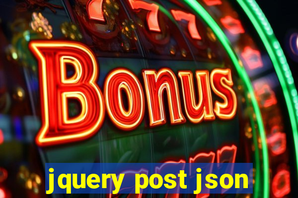 jquery post json