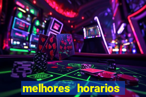 melhores horarios para jogar no fortune rabbit