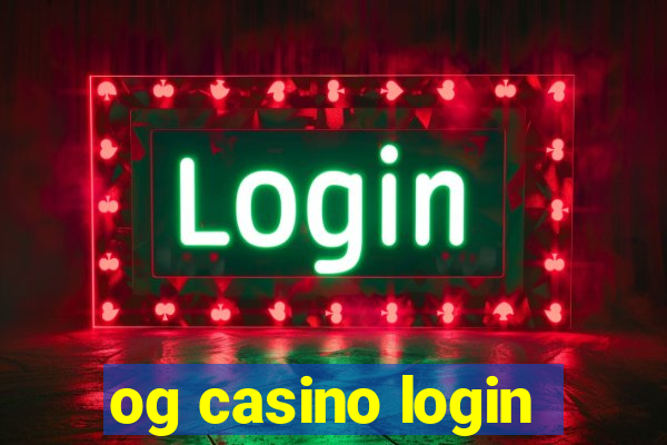 og casino login