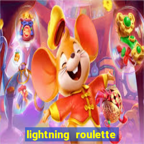 lightning roulette como jogar