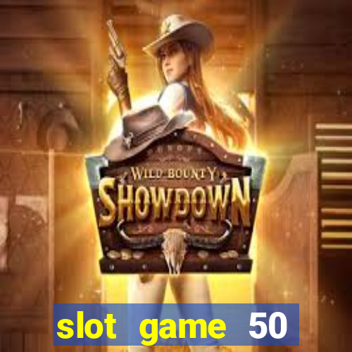 slot game 50 minimum deposit