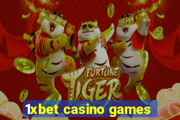 1xbet casino games