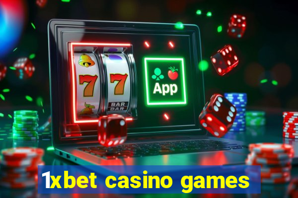 1xbet casino games