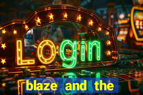 blaze and the monster machines logo font