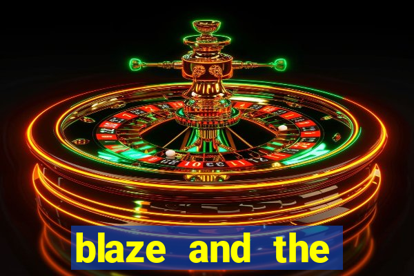 blaze and the monster machines logo font