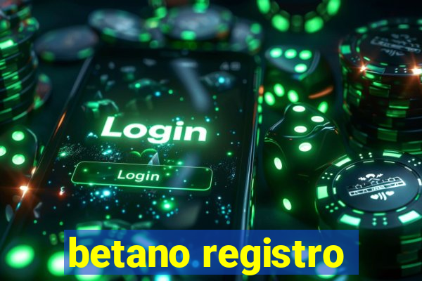 betano registro