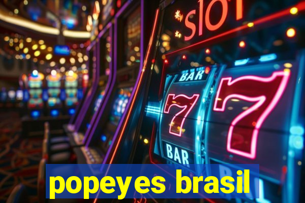 popeyes brasil