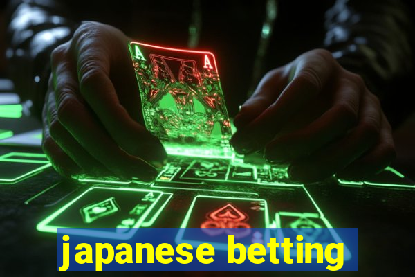 japanese betting