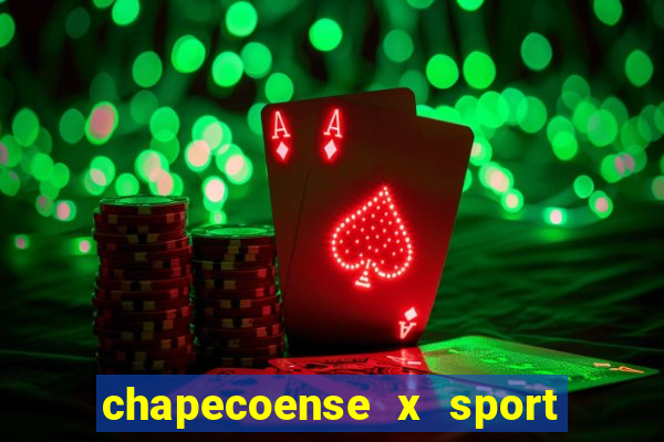 chapecoense x sport recife palpite