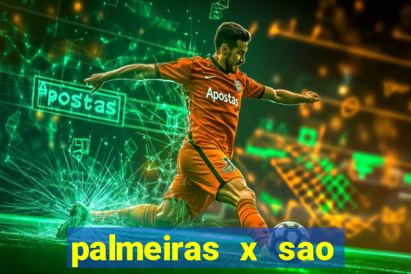 palmeiras x sao paulo palpites