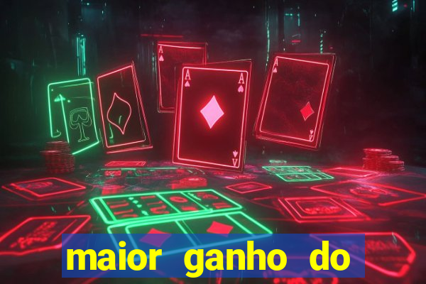 maior ganho do fortune tiger