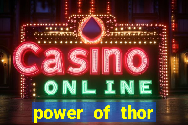 power of thor megaways slot free play