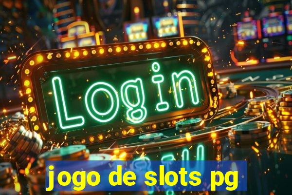 jogo de slots pg