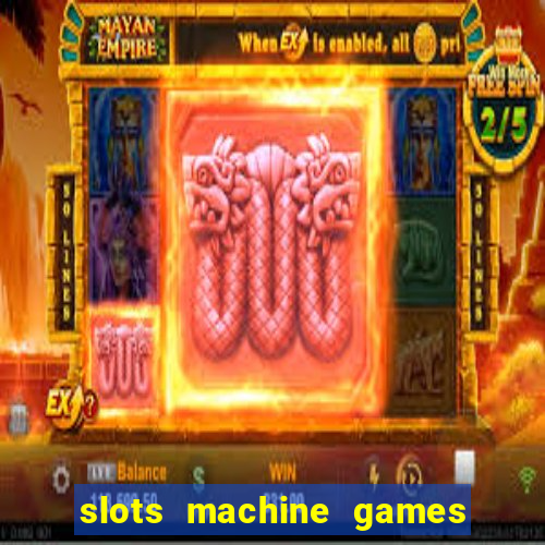 slots machine games for free