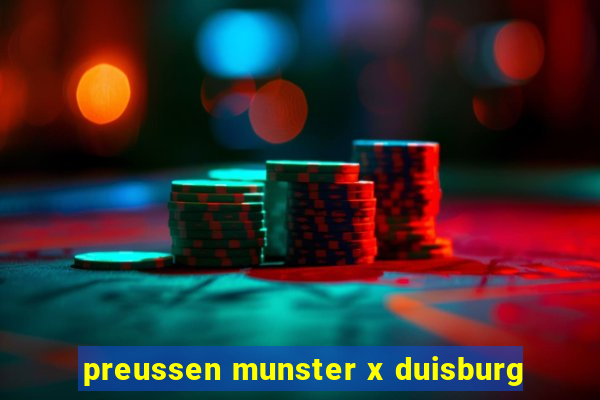 preussen munster x duisburg