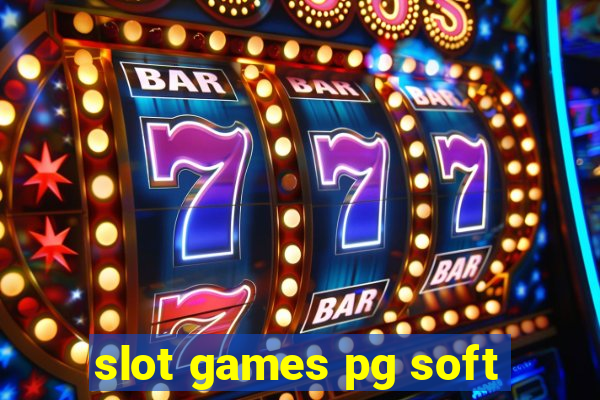 slot games pg soft