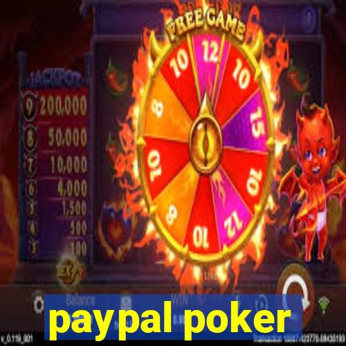 paypal poker