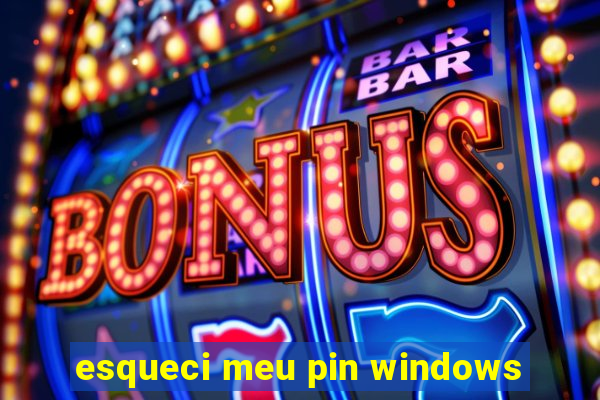 esqueci meu pin windows