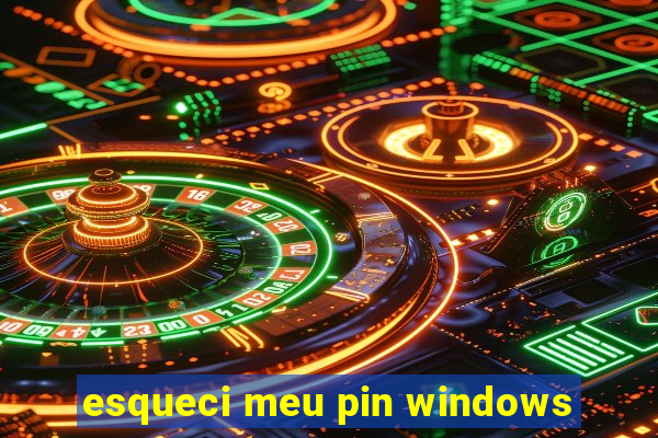 esqueci meu pin windows