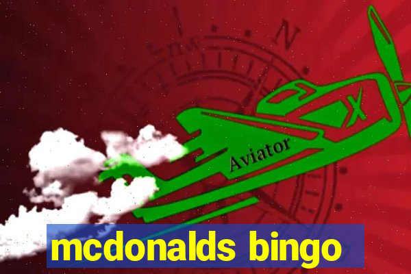 mcdonalds bingo