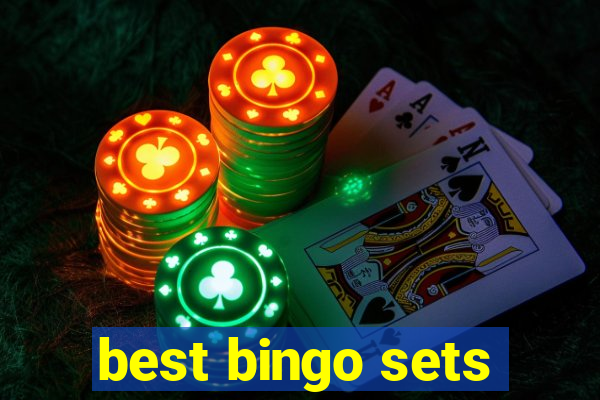 best bingo sets