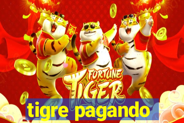 tigre pagando