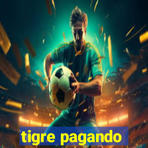 tigre pagando